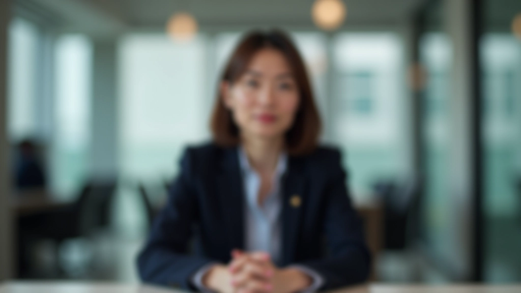 Professional woman calmly declining a request with respectful body language at a workplace meeting